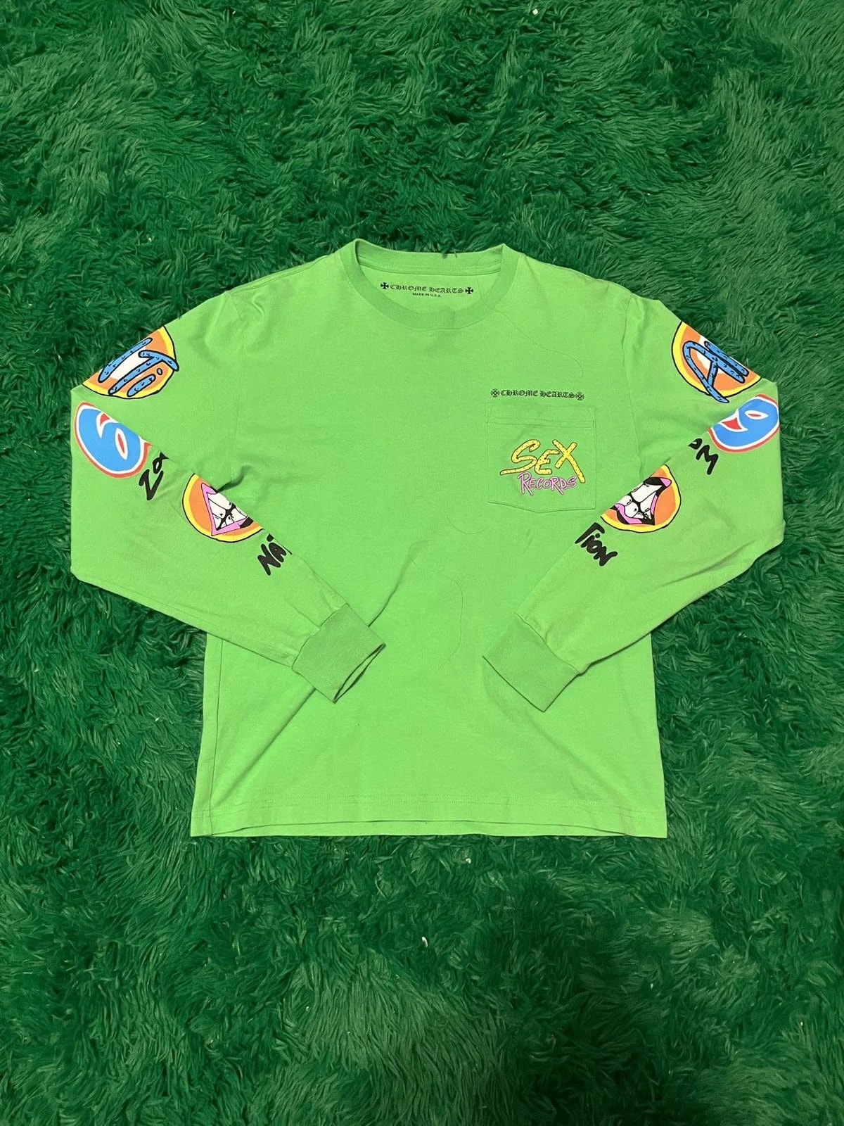 Chrome Hearts — Hearts Matty Boy Sex Records Long Sleeve — streetwear — resale