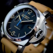 Panerai — Panerai Luminor PAM00524 Flyback Chronograph Date 44mm Rubber Exhibition Case — Watch — resale