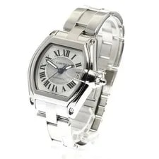 Cartier — Cartier Roadster LM W62000V3 38mm SS Silver Dial Automatic Date #C383 — Watch — resale