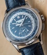 Patek Philippe — Patek Philippe World Time Chronograph 5930G-001 White Gold "Hong Kong" Discon... — Watch — resale