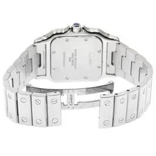 Cartier Santos GalbeeLM W20060D6 Date Beige Dial Quartz Watch_962657 3