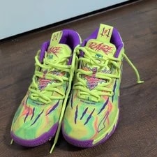 Puma X LaMelo Ball MB.03 Spark Size 6 Basketball Shoe Cosmic Slime 2