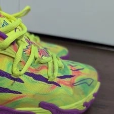 Puma X LaMelo Ball MB.03 Spark Size 6 Basketball Shoe Cosmic Slime 4