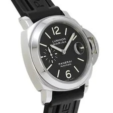 Panerai Luminor Marina Automatic PAM00104 Black Stainless Steel #W2286 3