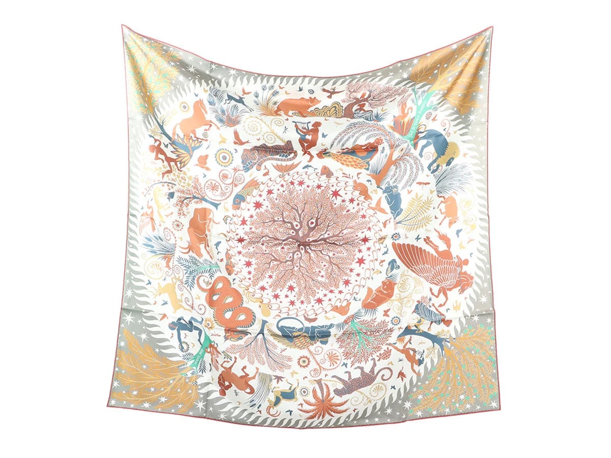 Hermès — Hermès Sous le Charme d’Orphée Double Face Scarf 90cm — Accessory — resale