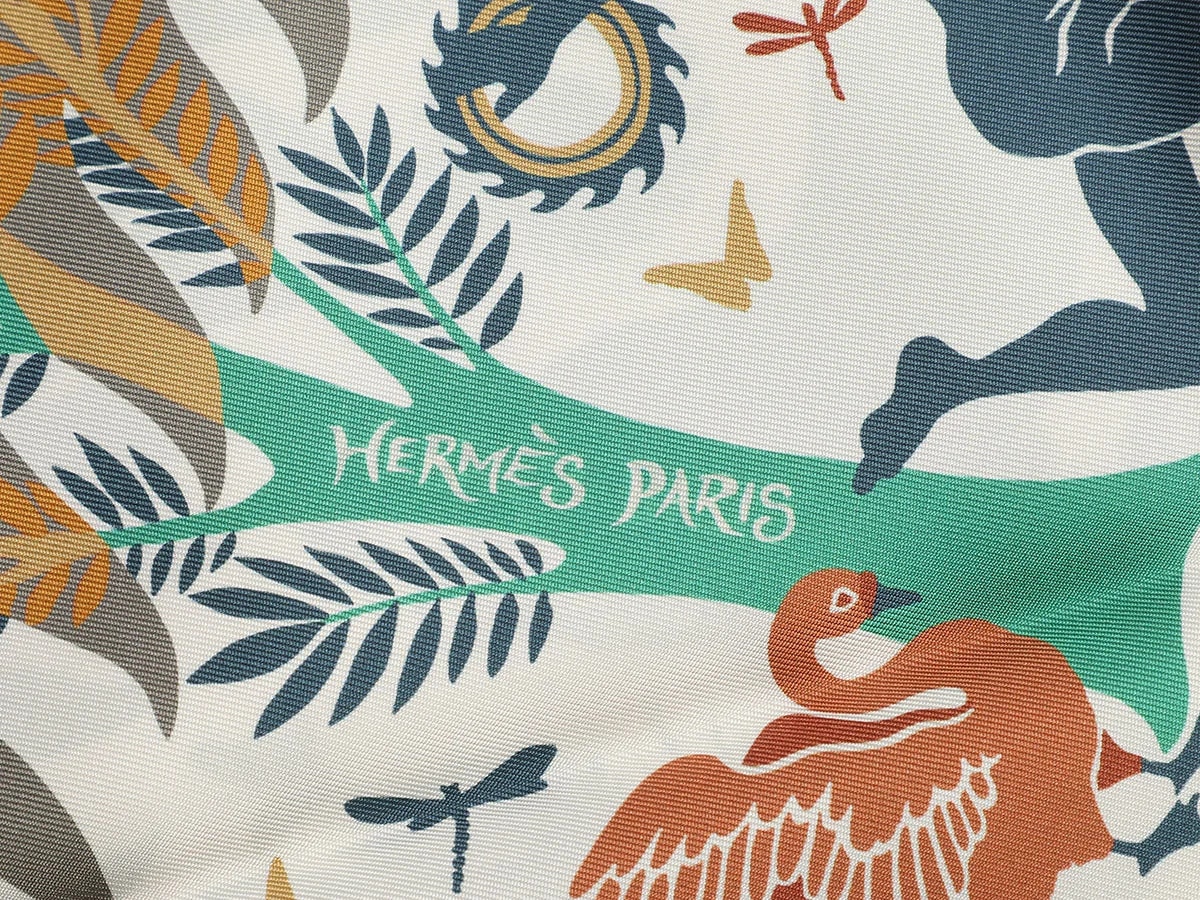 Hermès Sous le Charme d’Orphée Double Face Scarf 90cm 3