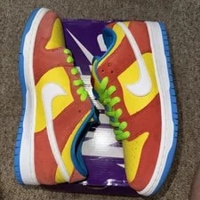 Nike SB — Size 9 - Nike SB Dunk Low Bart Simpson 2022 — Sneaker — resale