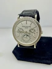 Patek Philippe — Patek Philippe White Gold Perpetual Calendar Automatic 5139G — Watch — resale