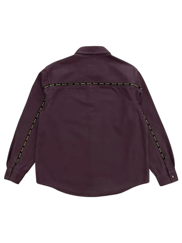 Supreme — Supreme Dusty Logo Taping Work Shirt — streetwear — resale