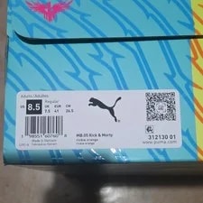 Puma MB.05 Rick & Morty Mismatched Low Top Basketball 312130-01 2