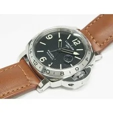 Panerai Luminor GMT Flinke Reissue PAM00029 Automatic Black Dial F/S 3