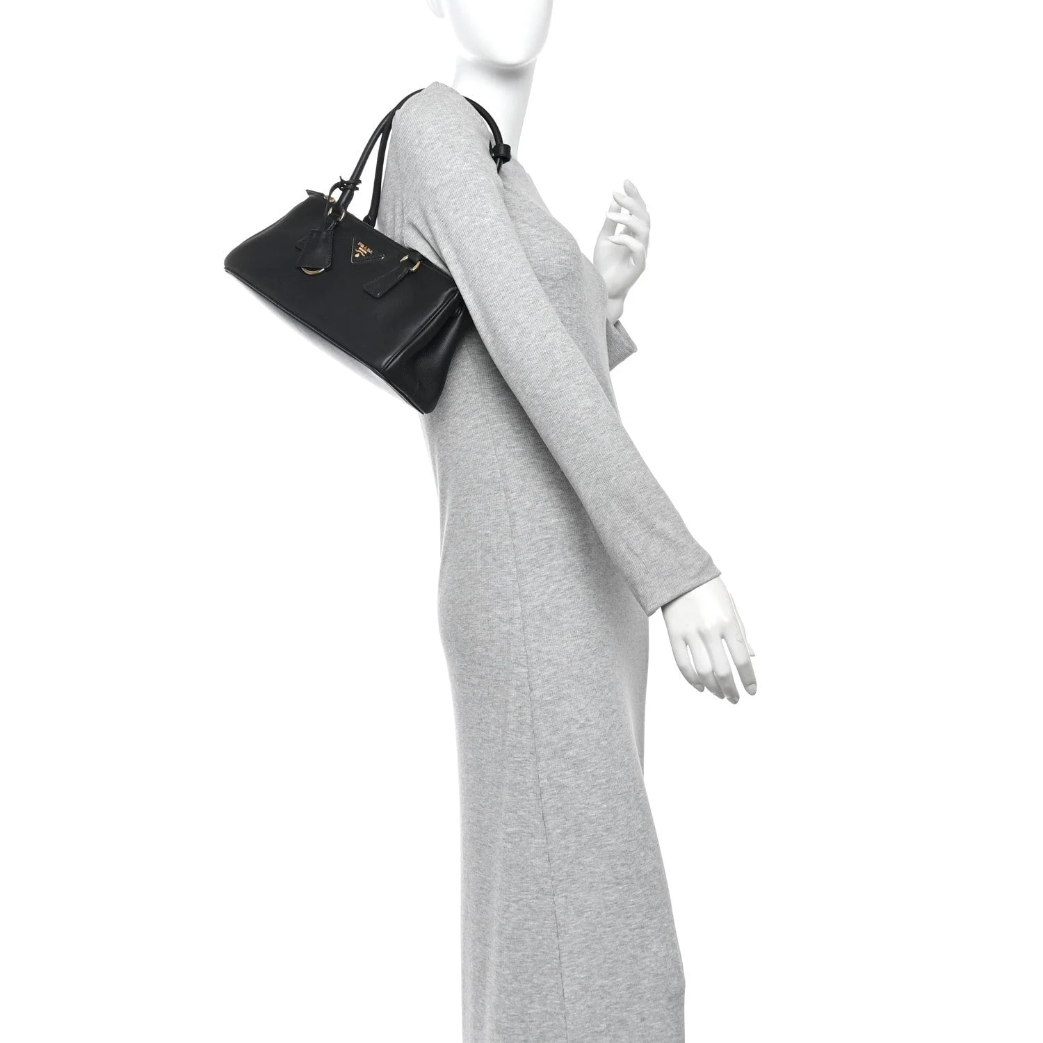 Soft Grain Medium East West Galleria Double Zip 2