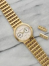 1980s Audemars Piguet Day-Date Automatic 25573BA 18K Yellow Gold 33mm 2