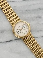1980s Audemars Piguet Day-Date Automatic 25573BA 18K Yellow Gold 33mm 4