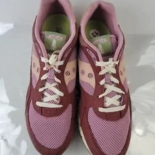 Saucony 6000 Running Shoes Size 13 Burgandy 3