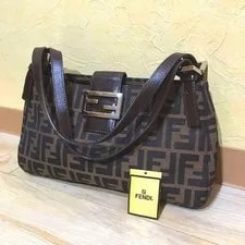 Fendi Pattern Mama Baguette From Japan 2