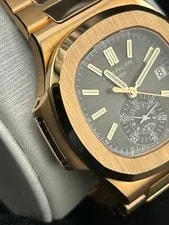 Patek Philippe Nautilus 5980/1R -001 Rose Gold W/ Box and Papers 4