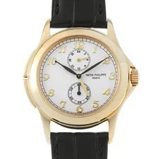 Patek Philippe Travel Time 5134J-001 White Yellow Gold Manual #W080 2