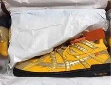 Off-White X Air Dunk Shoes 10US New 4
