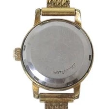 Omega Geneve Automatic With Aftermarket Strap Gold Wrist Size 3
