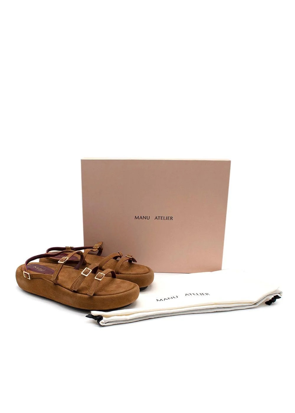 Manu Atelier Cage Chunky Slides 3