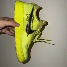 Off-White Air Force 1 Low Volt Size US 8.5 AF1 Original Box HTF 2