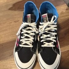 Vans X T & C Sk8-Hi 138 Devon Surf Designs Checkerboard 50th Anniversary US 11 2