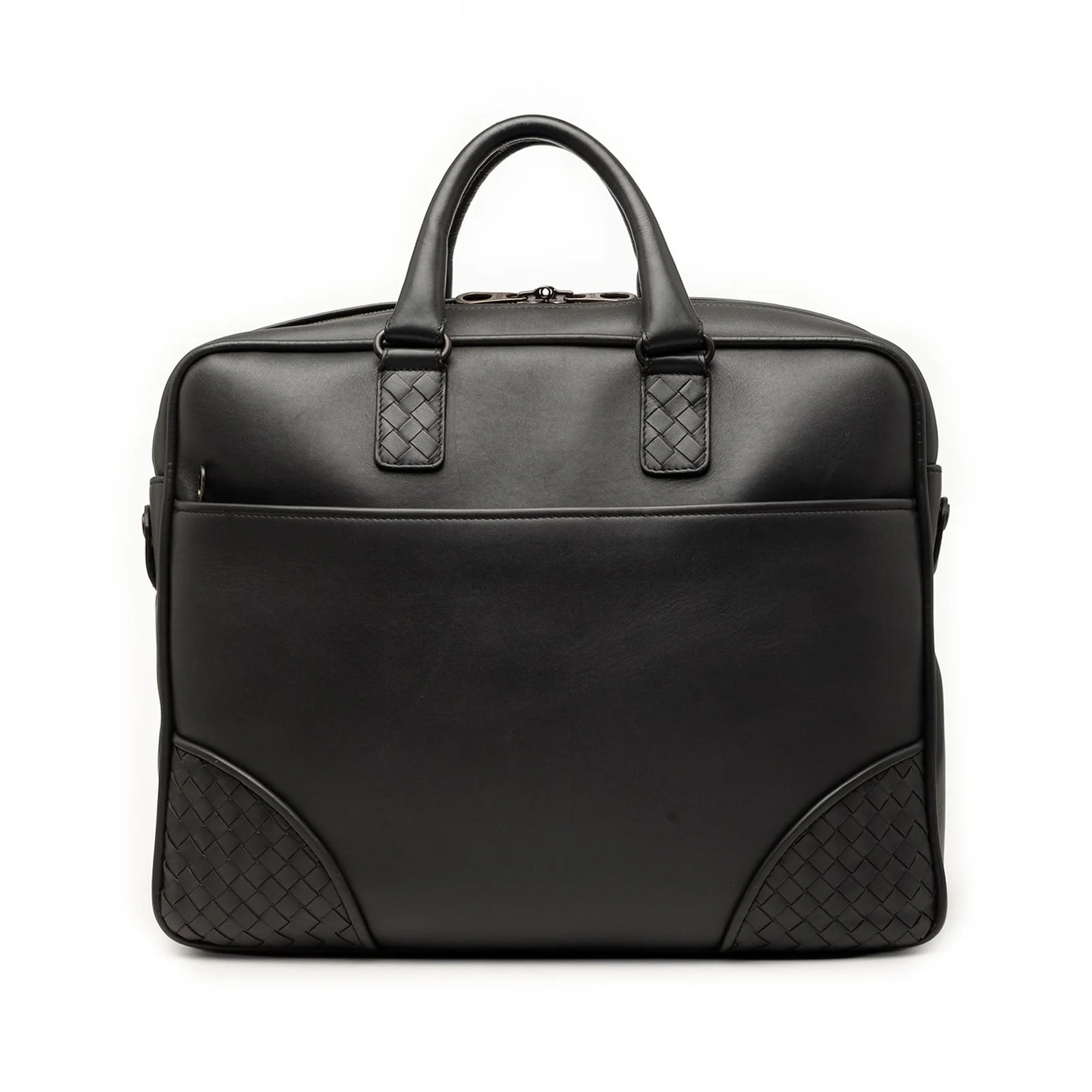 Bottega Veneta — Trimmed Briefcase — Handbag — resale