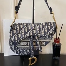 Dior Saddle Classic Embroidered - Excellent #13FHHK2 2