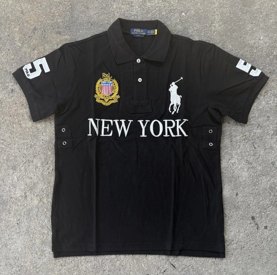 Ralph Lauren — Ralph Lauren New York Polo Shirt Chief Keef Style. — streetwear — resale