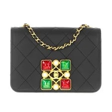 Chanel — Chanel Resin and CC Full Flap — Handbag — resale