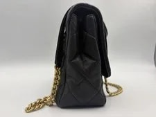Chanel Square Top Handle Flap Quilted Shiny 3