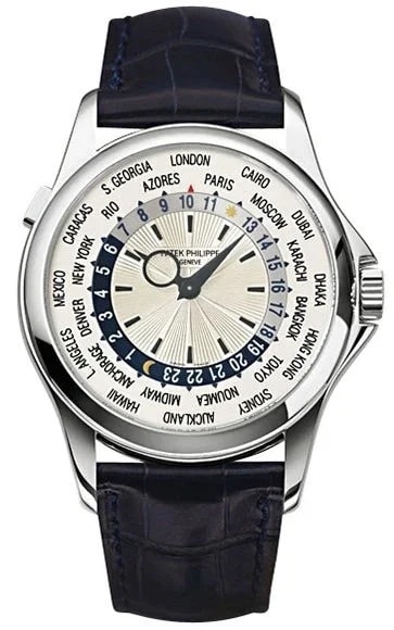 Patek Philippe Complications World Time 18K White Gold 2