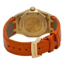 Audemars Piguet Lady Royal Oak 67601BA.ZZ.D012CR.02 Quartz 18K YG MOP Dial 33mm 2