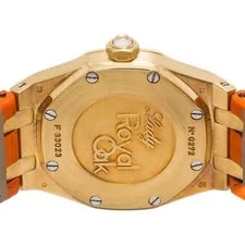 Audemars Piguet Lady Royal Oak 67601BA.ZZ.D012CR.02 Quartz 18K YG MOP Dial 33mm 4