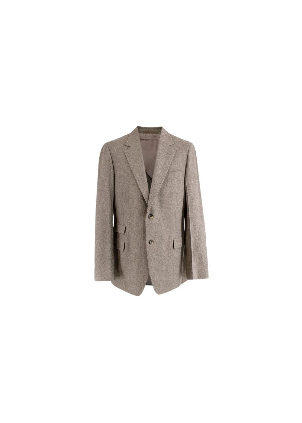 Saint Laurent — Herringbone Single Breasted Blazer — Clothing — resale