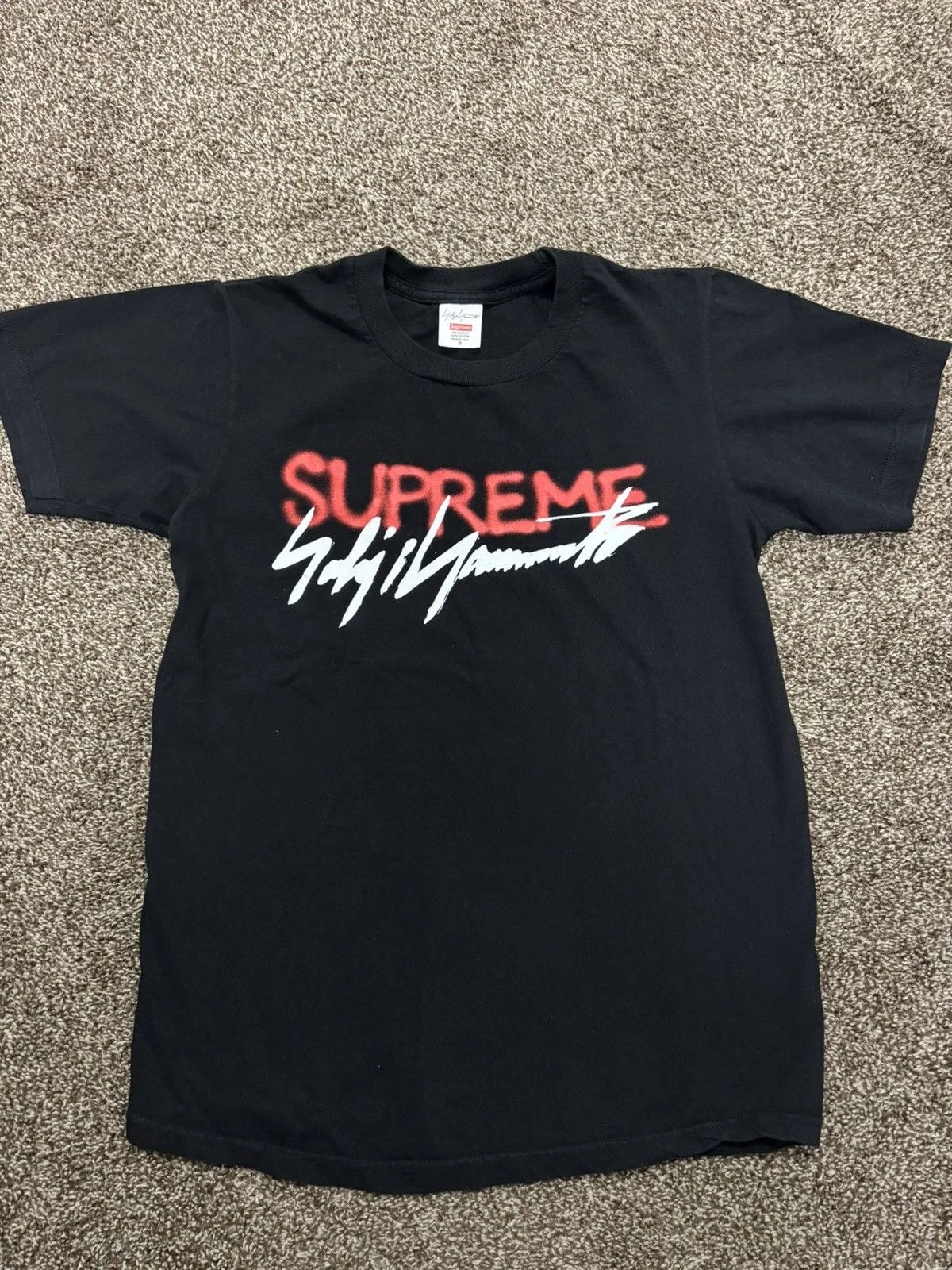Supreme X Yohji Yamamoto Logo Tee 2