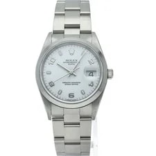 Rolex Oyster Perpetual Date 15200(P) Stainless Steel 34mm White Dial #LPW1085 2