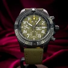 Breitling Avenger Chronograph 45 Night Mission Automatic V13317101L1X1 Box &Card 2