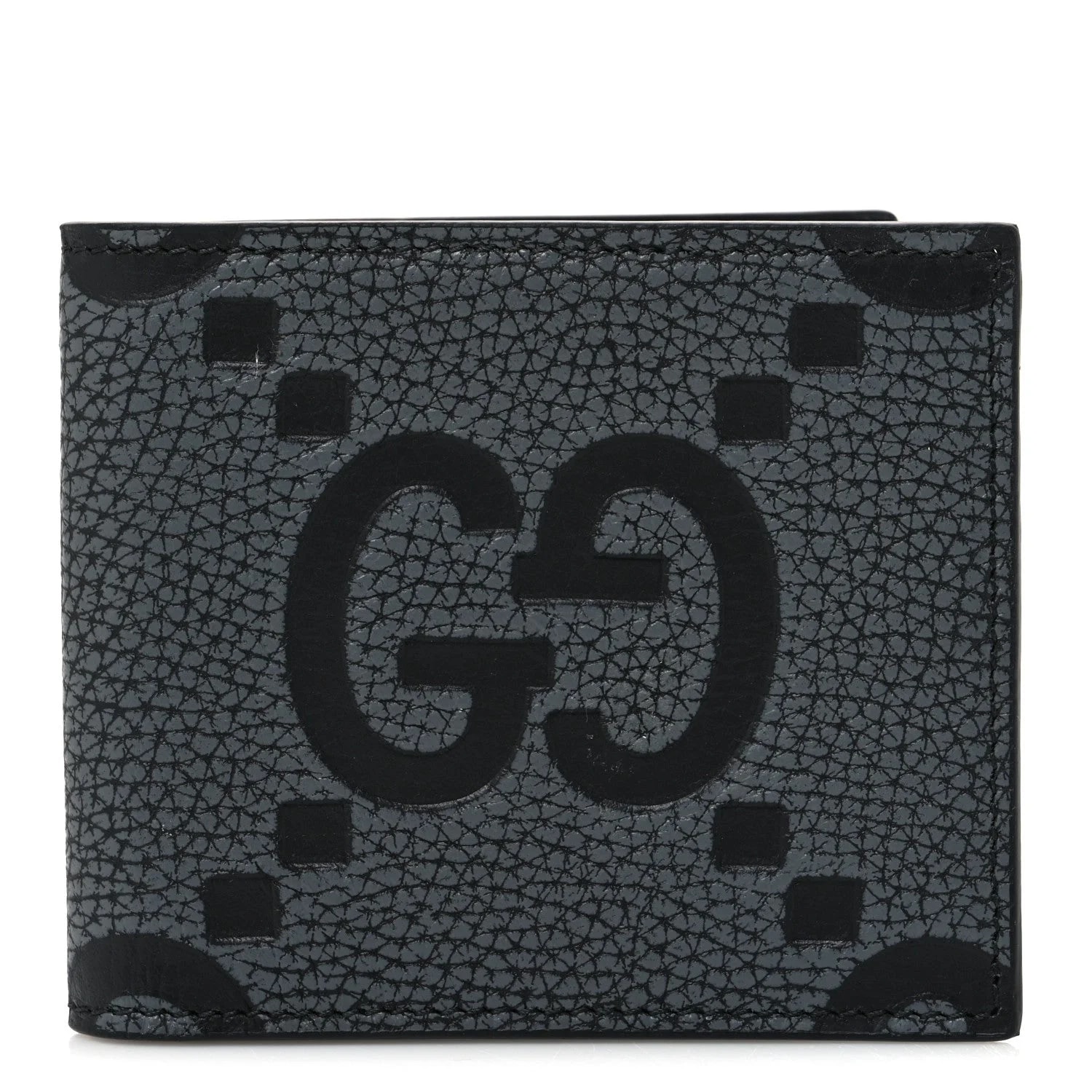 Gucci — Piuma Jumbo GG Embossed Wallet Dark — Accessory — resale