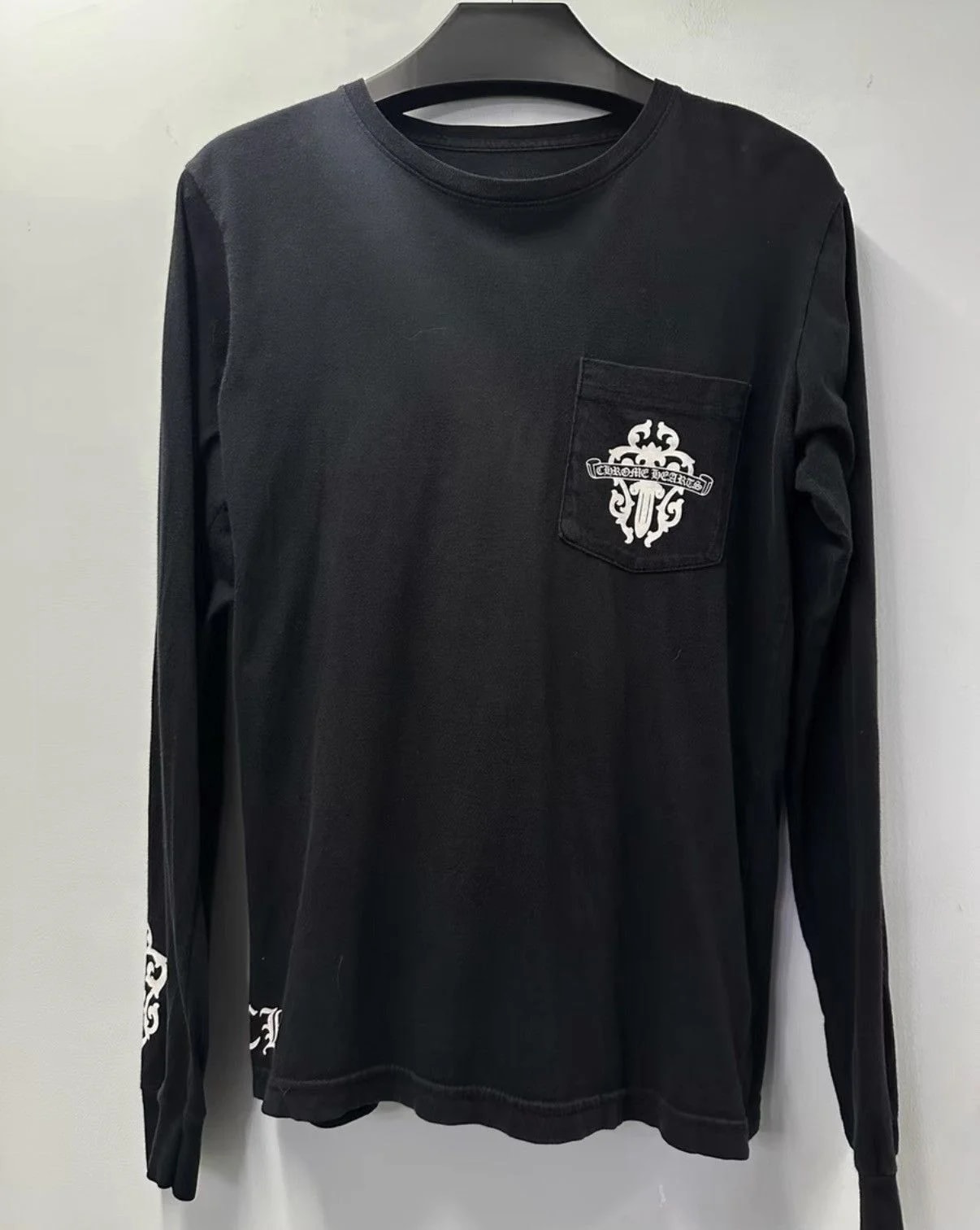 Chrome Hearts — Hearts Vine Dagger Long Sleeve Shirt K47 — streetwear — resale