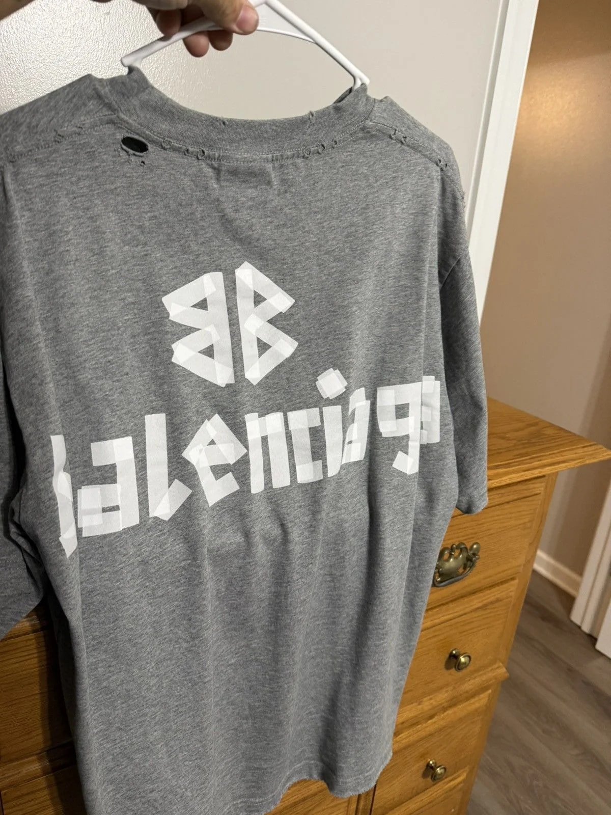 Balenciaga — Balenciaga Duck Tape Tee — streetwear — resale
