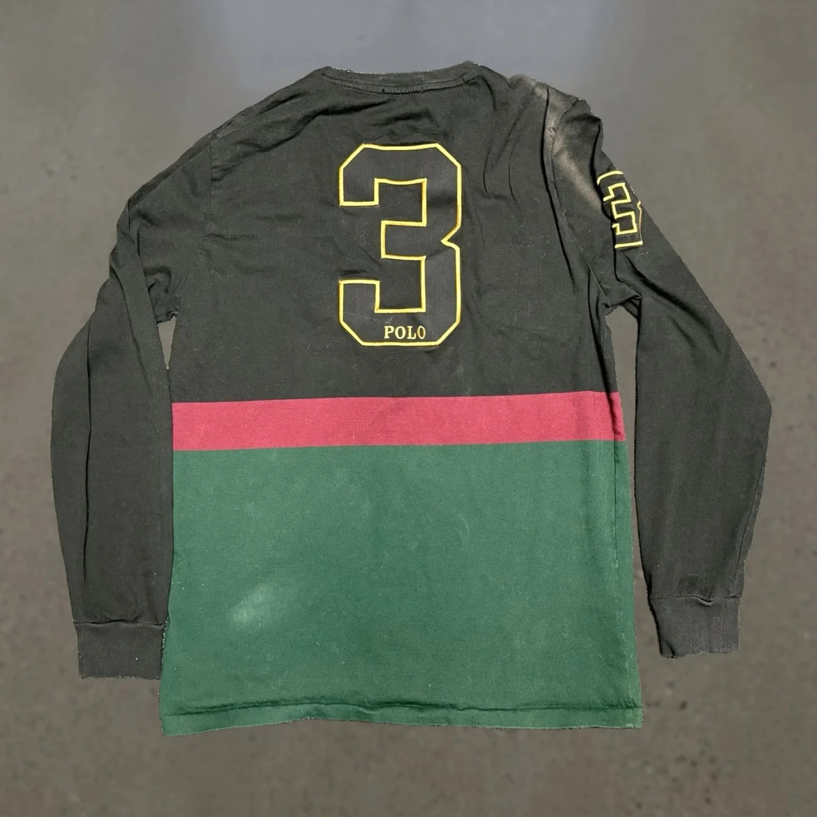 Polo Ralph Lauren — Polo Ralph Lauren Crown Crest Patch Sweatshirt Long Sleeve Adult Medium Metal — streetwear — resale