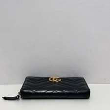 Gucci GG Marmont Long Wallet Matelasse Chevron 19*11*2.5cm 3