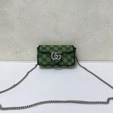 Gucci — Gucci GG Marmont Mini ‑Tone Double G — Handbag — resale