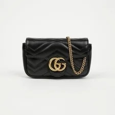 Gucci — Gucci GG Marmont Super Mini Chain 476433 154490578 [P] — Handbag — resale