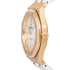 Audemars Piguet Royal Oak 15400OR Rose Gold Sliver-toned Dial Manual 41mm 3