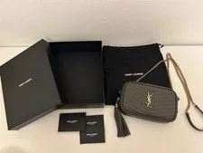 Near Saint Laurent Mini Lou Quilted Crossbody 2