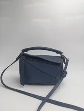 Loewe — Loewe Puzzle Mini Top Handle Crossbody Satchel — Handbag — resale