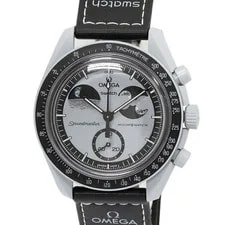 Omega — Omega X Swatch Speedmaster MoonSwatch Mission TO Earthphase SO33M700 — Watch — resale